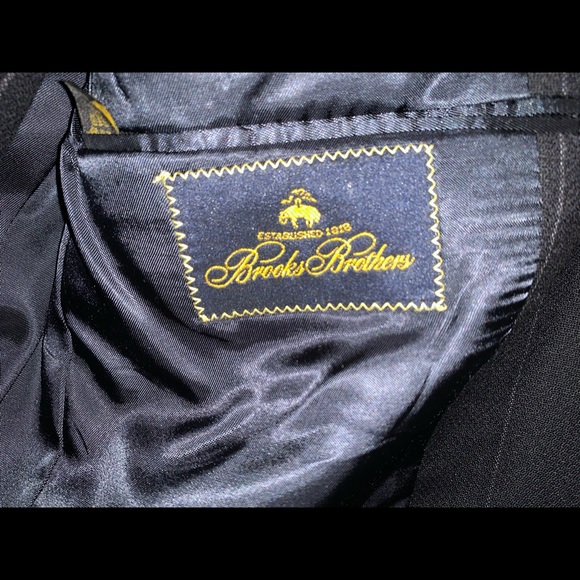 Brooks Brothers Blue Pinstriped Suit - Picture 1 of 4